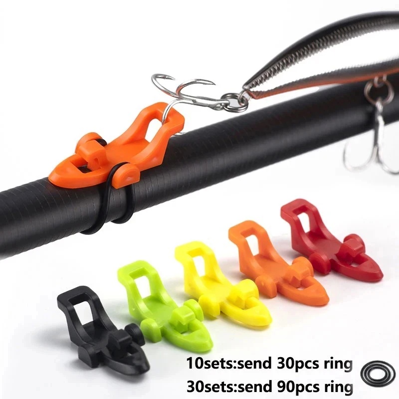Fishing Hook Box - 10-20 sets Hengelhakenhouder Aashouder Lokkeraccessoires Jig
